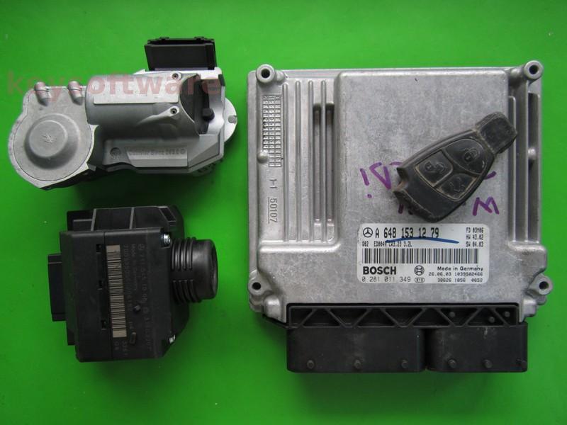 KIT Mercedes E 3.2CDI A6481531279 0281011349 CR3.23 EDC16C2