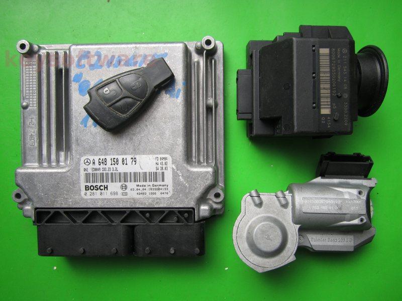 KIT Mercedes E 3.2CDI A6481500179 0281011698 EDC16C2
