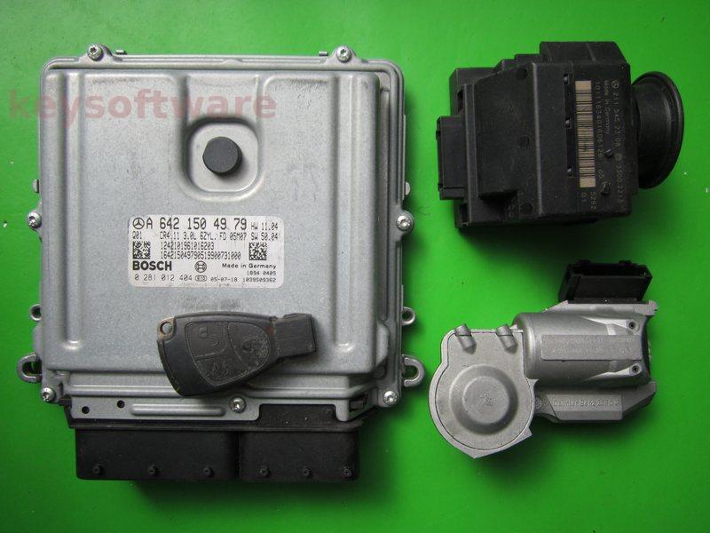 KIT Mercedes E 3.0CDI A6421504979 0281012404 EDC16CP31