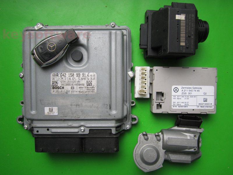KIT Mercedes E 3.2CDI A6421509991 0281013392 EDC16CP31