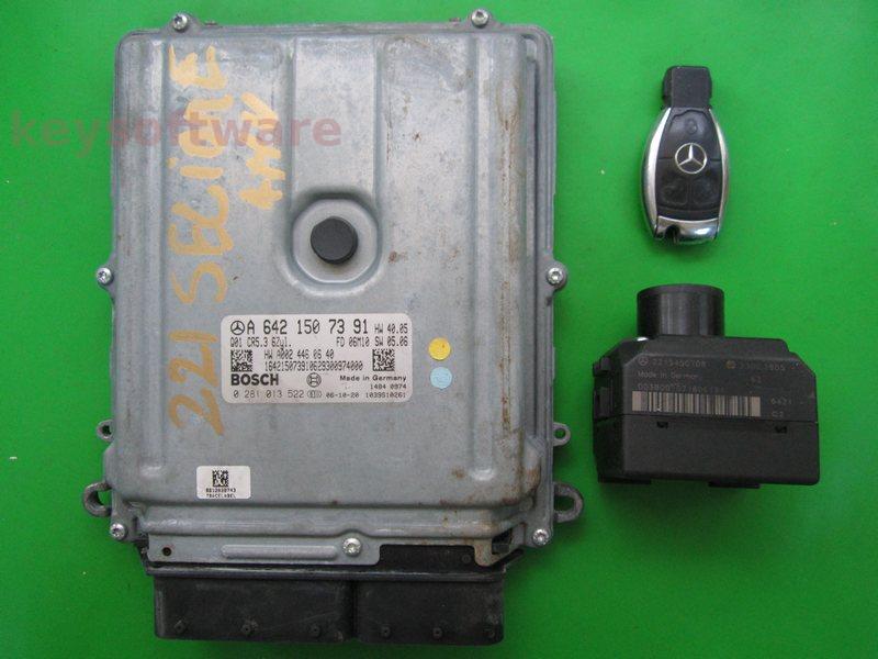 KIT Mercedes S 3.2CDI A6421507391 0281013522 EDC16CP36 W221