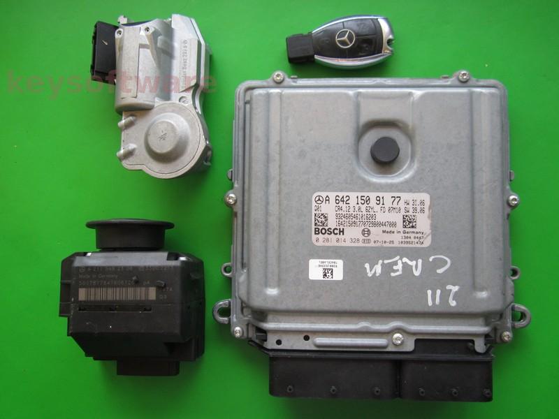 KIT Mercedes E 3.0CDI A6421509177 0281014328 EDC16CP31
