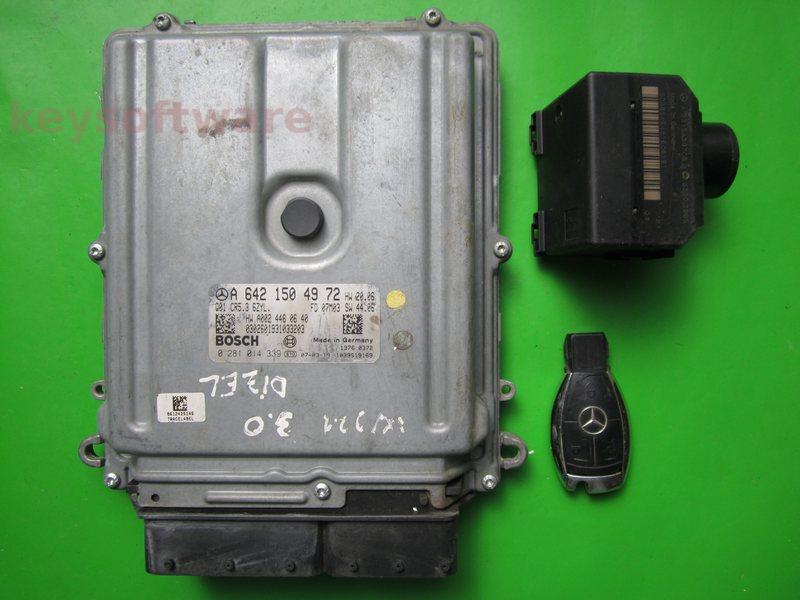 KIT Mercedes S 3.2CDI A6421504972 0281014339 EDC16CP36