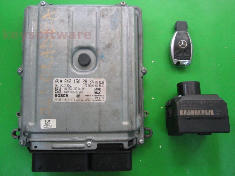 KIT Mercedes S 3.2CDI A6421502634 0281014479 EDC16CP36 CR5.3