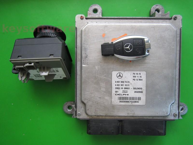 KIT Mercedes C 2.5CDI A6519007401 CRD3.1R W212