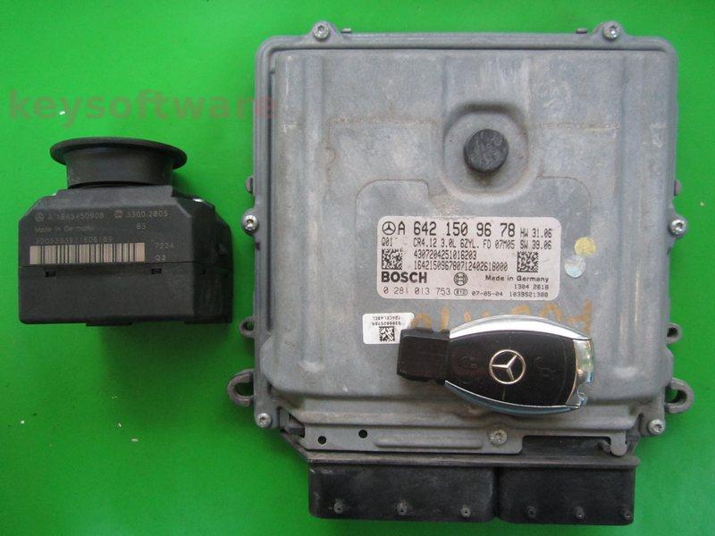 KIT Mercedes ML 2.8CDI A6421509678 0281013753 CR4.12 ED