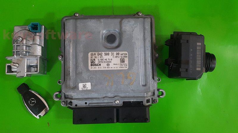 KIT Mercedes GLK 3.2CDI A6429003100 0281016350 CR6.11 EDC17CP01