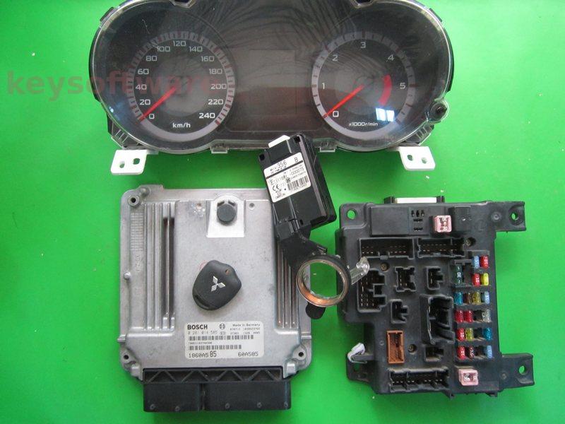 KIT Mitsubishi Lancer 2.0DID 1860A585 0281014585 EDC16U31