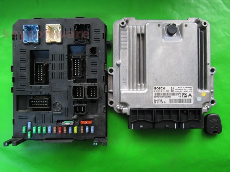 KIT Peugeot 407 2.2HDI 9662633480 0281013209 EDC16CP39