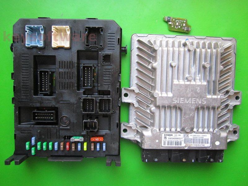 KIT Peugeot 607 2.7HDI 9648237680 5WS40060G-T SID201