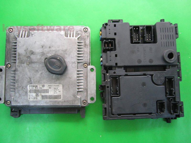 KIT Peugeot 206 2.0HDI 9637089980 0281010250 EDC15C2 RHY