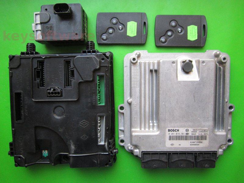 KIT Renault Laguna 2.0DCI 82900980329 0281015781 EDC16CP33