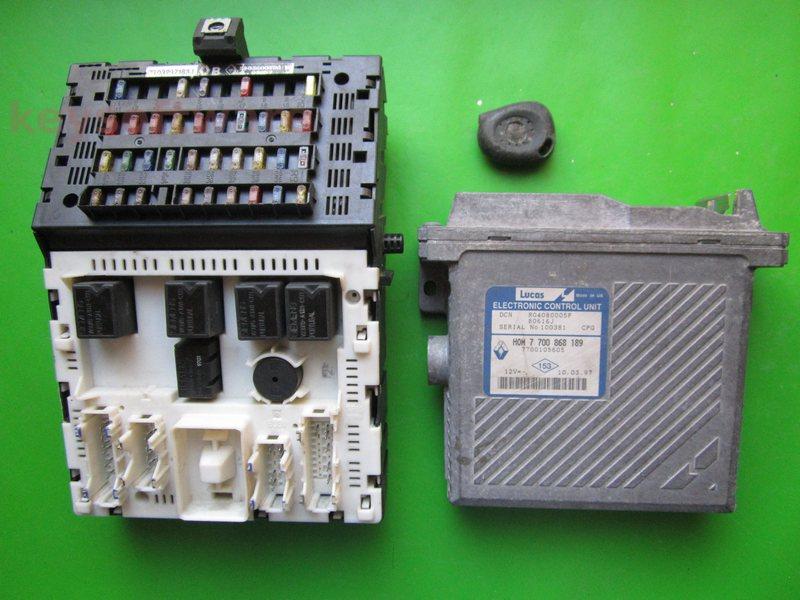 KIT Renault Megane 1.9DT 7700868189 7700105605 DCN