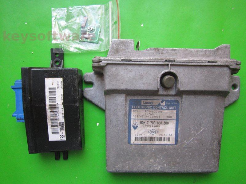 KIT Renault Kangoo 1.9D HOM7700868300 7700111207 DCN