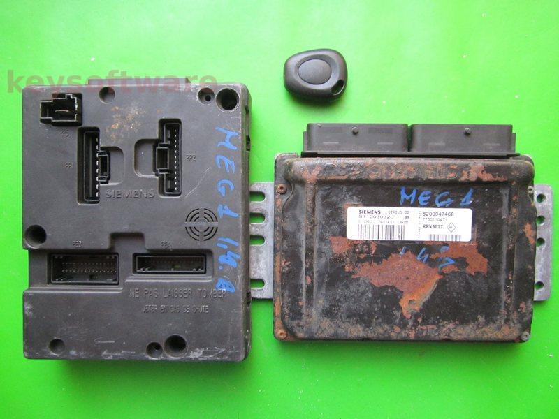 KIT Renault Megane 1.4 8200047468 S110030320B SIRIUS32