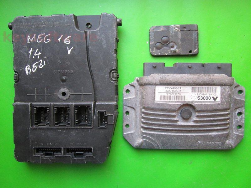 KIT Renault Scenic 1.4 8200321263 S3000