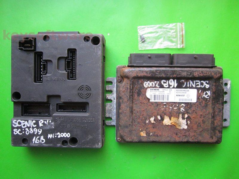 KIT Renault Scenic 1.6 8200048226 S110110228D SIRIUS32N
