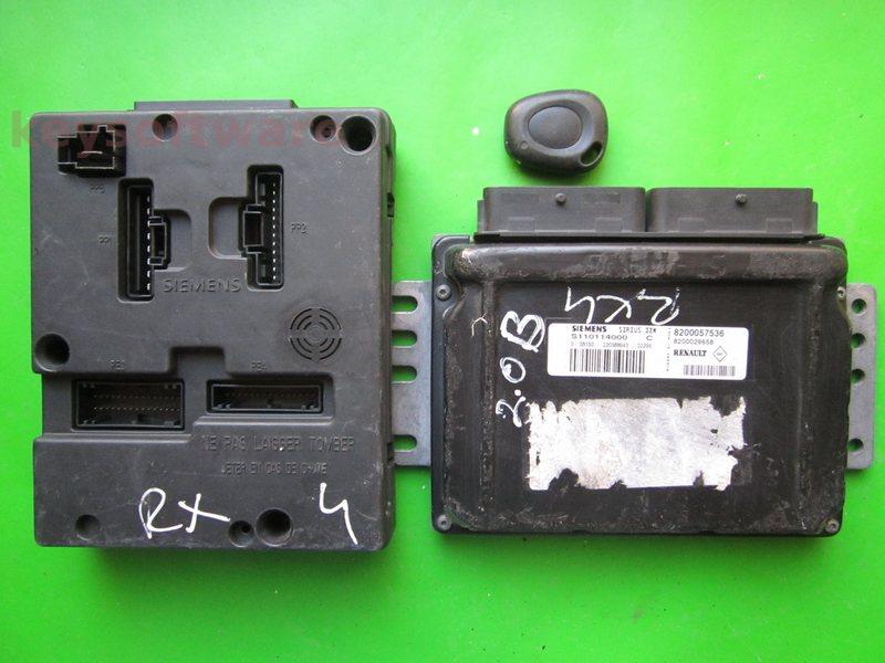 KIT Renault Scenic 1.6 8200057536 S110114000C SIRIUS32N