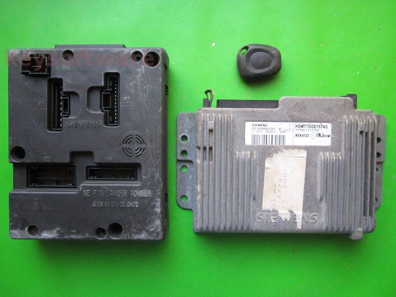 KIT Renault Scenic 1.6 7700875745 S115300121B Fenix5