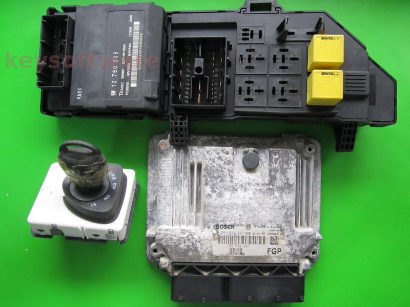 KIT Saab 9-3 1.9TID 55558457 0281012247 EDC16C9