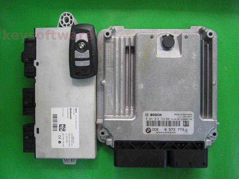 KIT Bmw 530D DDE8573773 0281019729 EDC17C56