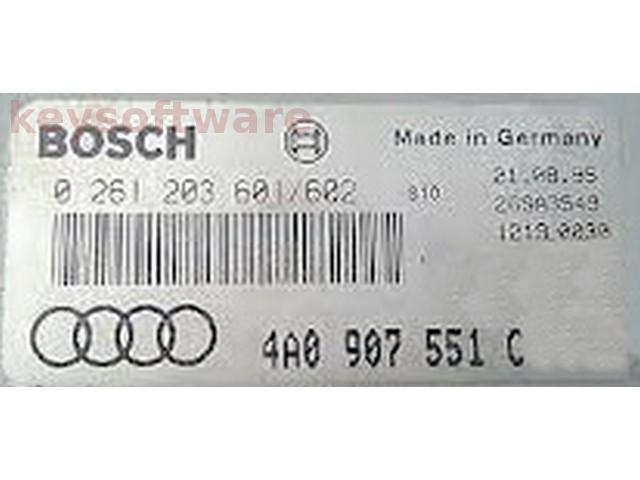 ECU Audi A6 2.2 4A0907551C 0261203601 M2.3.2 {
