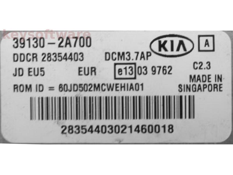 ECU Kia Ceed 1.4CRDI 39130-2A700 DCM3.7AP {