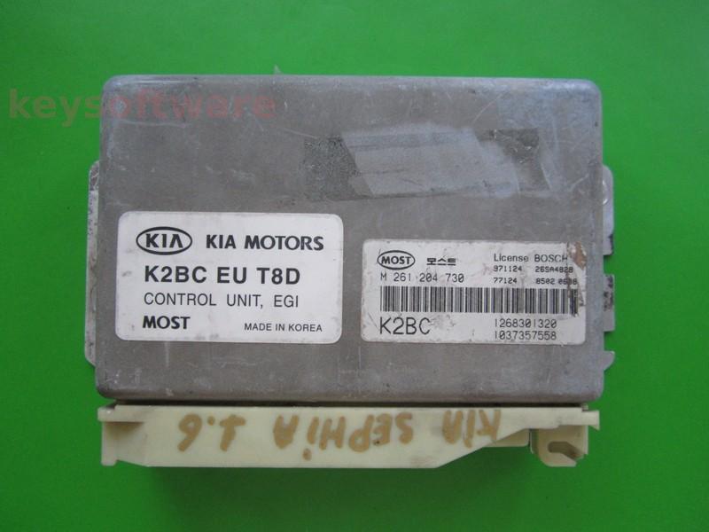ECU Kia Sephia 1.8 M261204730 1268301320 K2BC M4.6 {