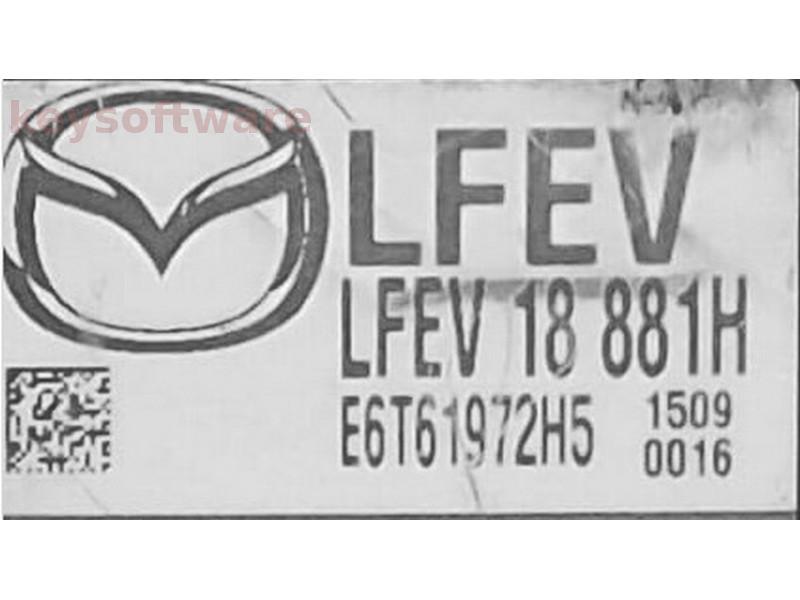 ECU Mazda 5 LFEV18881H E6T61972H5 LFEV {