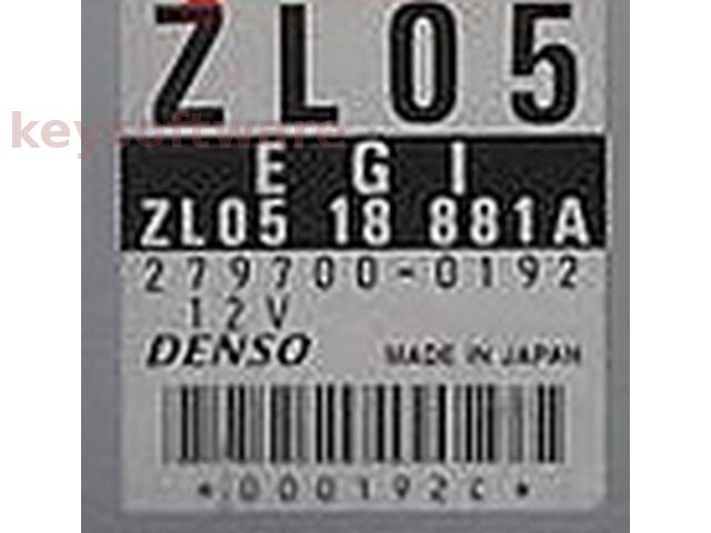 ECU Mazda 323 1.5 ZL0518881A 279700-0192 {