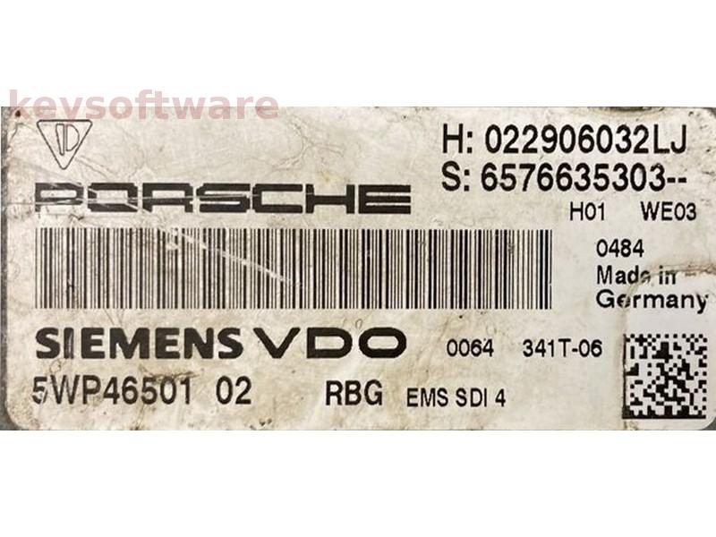 ECU Porsche Cayenne 4.8 022906032LJ 5WP46501 EMS SDI4 {