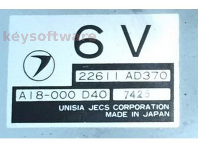 ECU Subaru Impreza 1.6 22611AD370 6V {