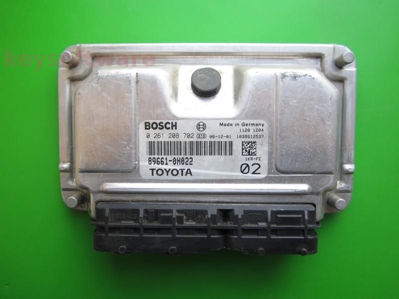 ECU Toyota Aygo/C1/107 1.0 89661-0H022 0261208702 M7.9.5