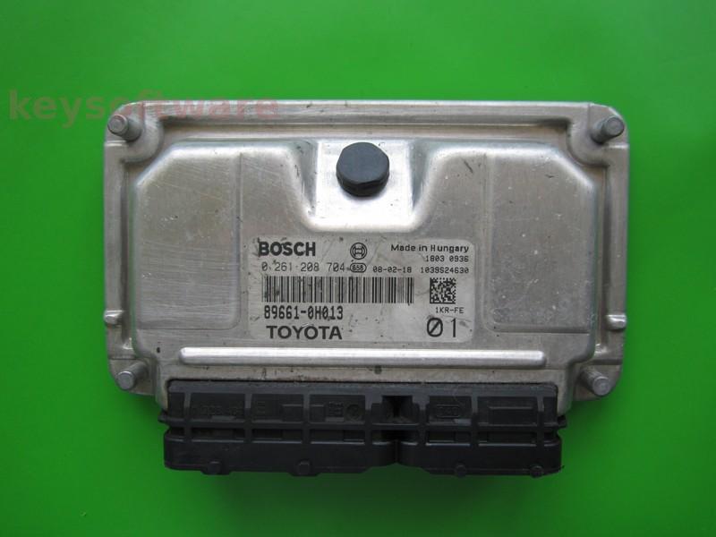 ECU Toyota Aygo 1.0 89661-0H013 0261208704 ME7.9.5