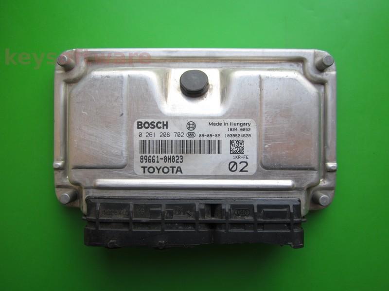 ECU Toyota Aygo/C1/107 1.0 89661-0H023 0261208702 M7.9.5
