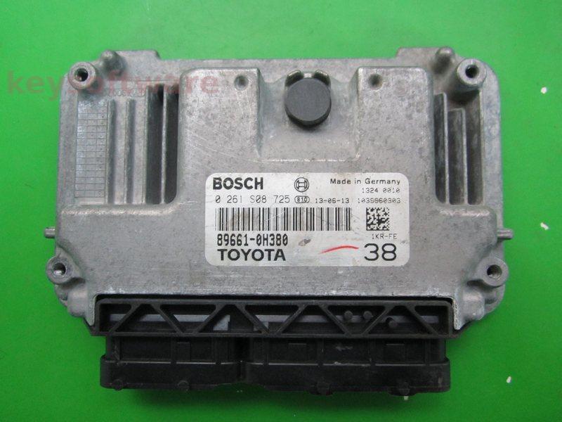 ECU Toyota Aygo 1.0 89661-0H380 0261S08725 ME7.9.52