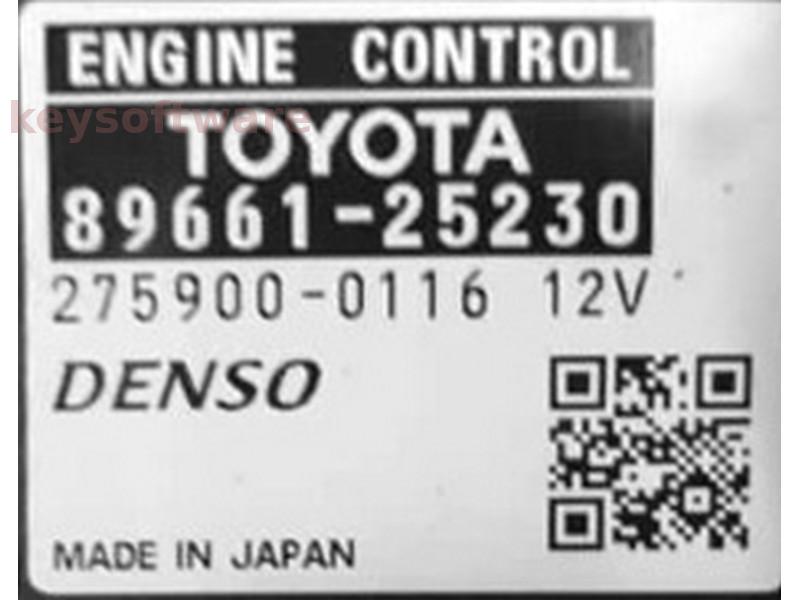 ECU Toyota Dyna 89661-25230 275900-0116 {
