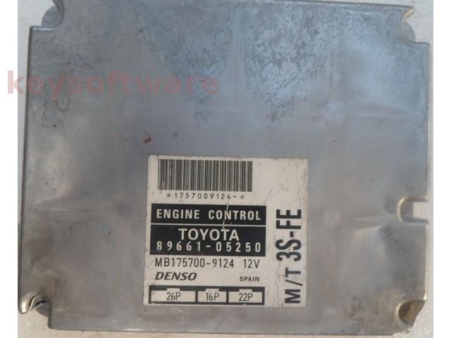 ECU Toyota Avensis 2.0 89661-05250 MB175700-9124 {